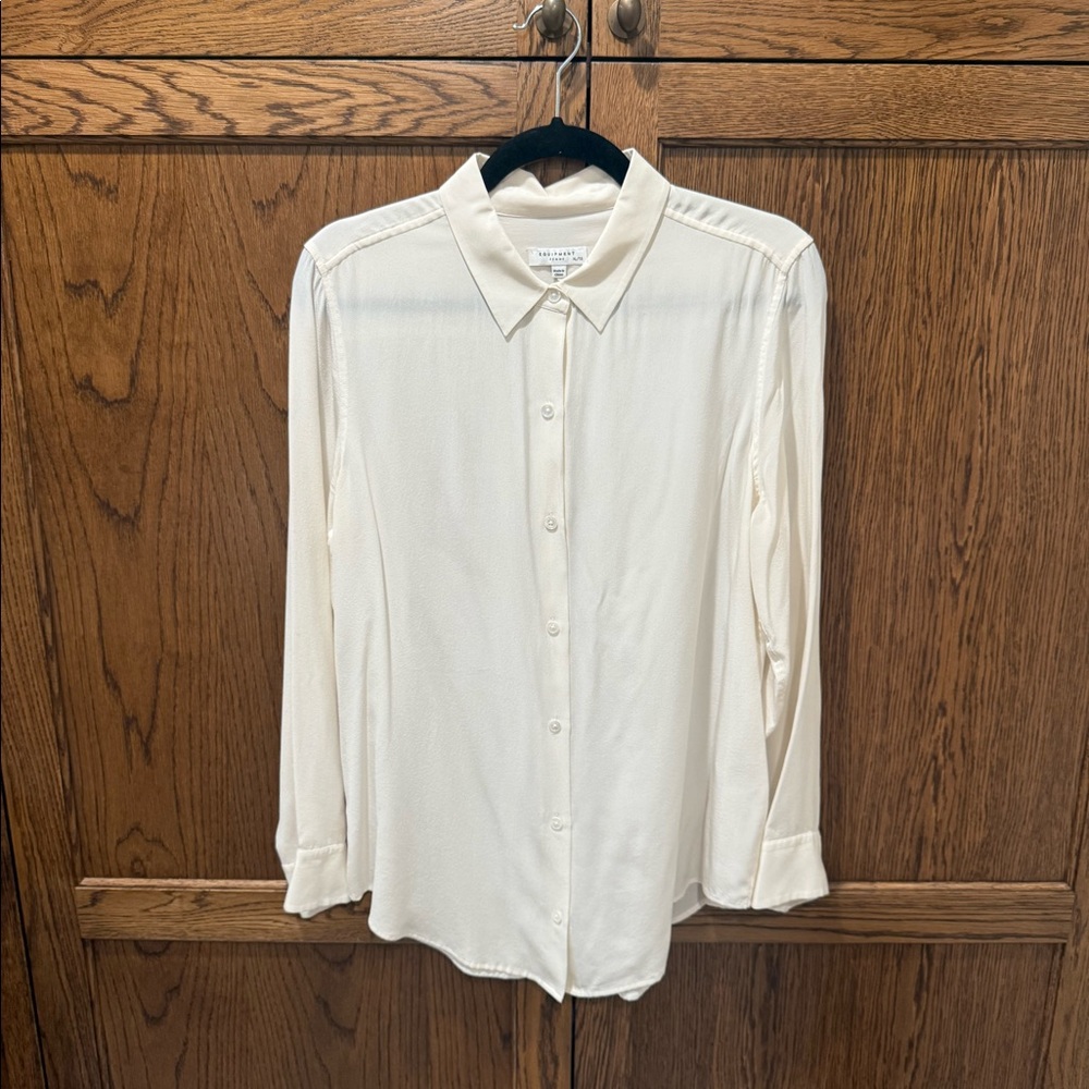 Equipment 100% Silk Button Down Shirt
